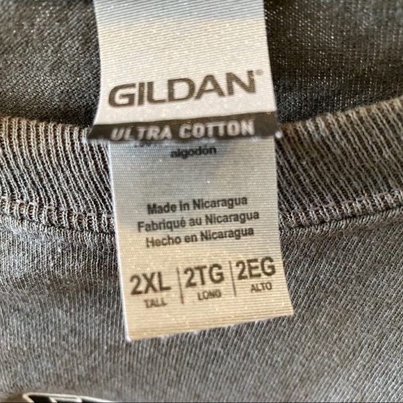 🐢Gray 50th 40th T-shirt Never Forget men's XXL - Picture 6 of 6